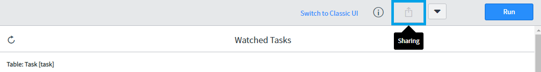 An image displaying where the share button is