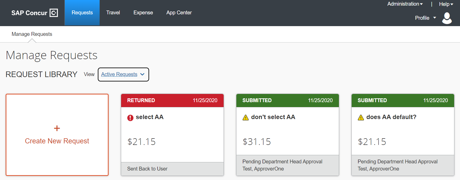 KB0032013 How to Create a Travel Request in Concur Information